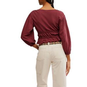 Free People Let's Go Blouse